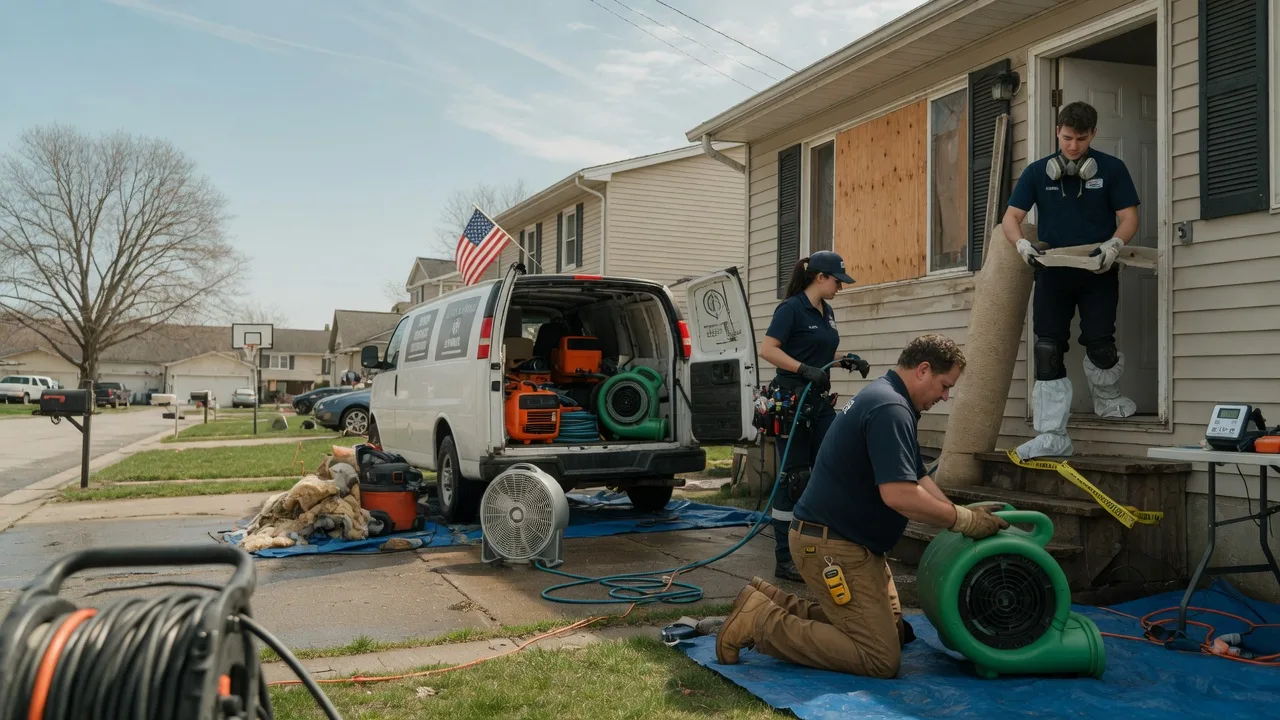 Water Damage Restoration in Brodheadsville, PA near me